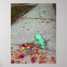 sluggo der faule BlattRaker Plakat