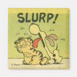 Slurp! Odie, Magnet Kühlschrankmagnet