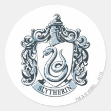 Slytherin Wappen-Blau Aufkleber