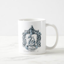 Slytherin Wappen-Blau Kaffee Haferl