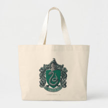 Slytherin Wappen-Grün Einkaufstaschen