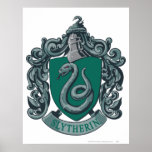 Slytherin Wappen-Grün Posterdrucke