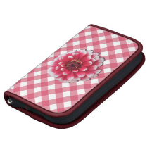 SmartPhone - BiColor Zinnia on Lattice Folio Planner