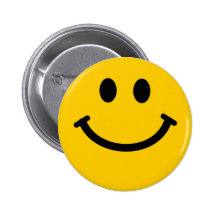 Smiley-Abzeichenknopf Buttons