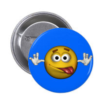 Smiley Anstecknadelbuttons