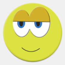 Smiley-Aufkleber