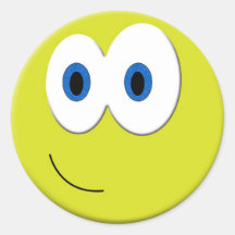 Smiley-Aufkleber
