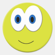 Smiley-Aufkleber