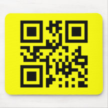 Smiley ☺ glückliches Gesicht -- QR Code Mousepad