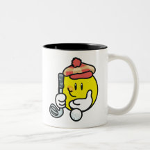 Smiley-Golf-T-Shirts und Geschenke Tee Tasse
