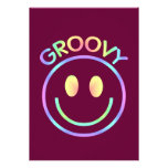 Smiley-Groovy Einladungen