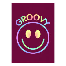 Smiley-Groovy Einladungen