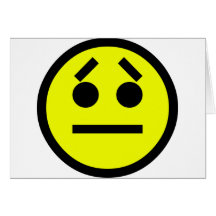 Smiley Grußkarte