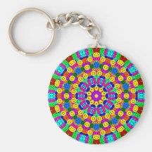 SMILEY-KALEIDOSKOP SCHLÜSSELANHÄNGER