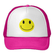 Smiley-Kappen-Mädchen