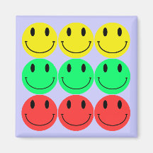 Smiley-Magneten (exklusiv)