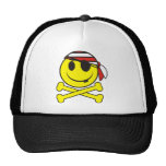 Smiley-Pirat 02 Baseball Caps