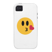 Smileyherzkuß iPhone 4 Hülle