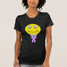 Smilie Schleife smiley bow Hemden