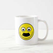 Smilie Schnurrbart smiley moustache Kaffeehaferl