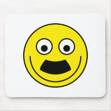 Smilie Schnurrbart smiley moustache Mauspads