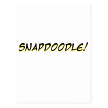 Snapdoodle! Postkarte