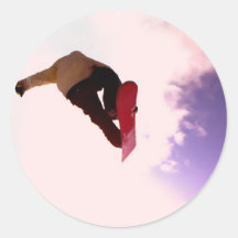Snowboard-Luft-Aufkleber