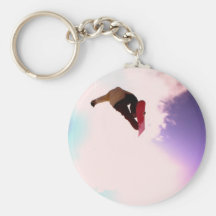 Snowboard-Luft Keychain Schlüsselbänder