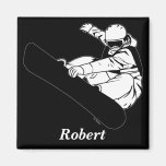 Snowboarding 3 kühlschrankmagnete