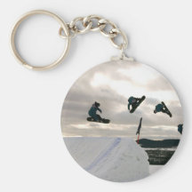 Snowboarding betrügt Keychain Schlüsselband