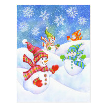 SnowGirls Postkarten