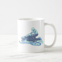 Snowmobile Kaffeehaferl