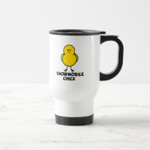 Snowmobile-Küken Tasse