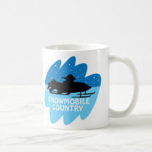 Snowmobile-Land Kaffee Tassen