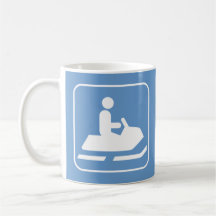 Snowmobile-Symbol-Becher Tee Tassen