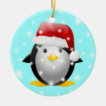 Snowy-Pinguin-Sankt-Verzierung Weihnachtsbaum Ornamente