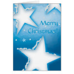 Snowy-Sterne - Weihnachtskarte