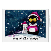 Snowy-Weihnachten! Karten