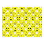 so viele smiley postkarte