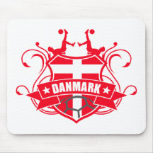 soccer DANMARK Mousepad