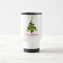 SoccerChickChristmasTree Tasse