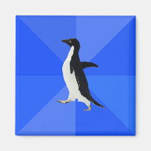 Socially Awkward Penguin. Magnets