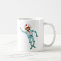 Socken-Affe-Astronaut Kaffeetassen