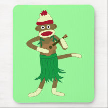 Socken-AffeUkulele Mousepads