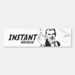 SOFORTIGE MITTEILUNG AUTOSTICKER