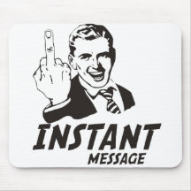 SOFORTIGE MITTEILUNG MOUSEPAD