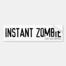 Sofortiger Zombie-(addieren Sie einfach das Einkau