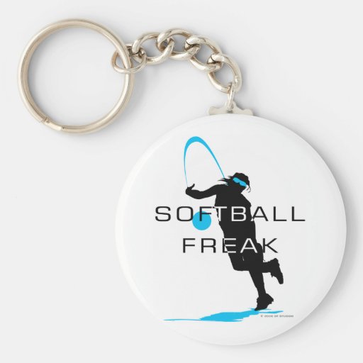 Softballfreak - Krugfront Schlüsselanhänger