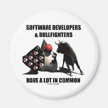 SoftwareentwicklerBullfighters haben gemeinsam Magnete