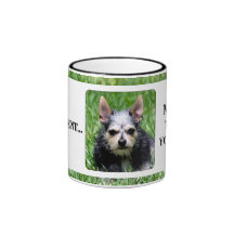 Sogar weiß mein Hund, dass Sie sind zum Kotzen Teetassen